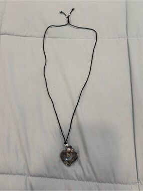Crystal Heart Pendant Necklace